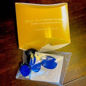 Noonday Lupine earrings- brand new!